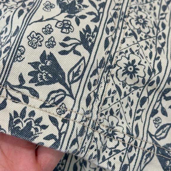 FREE PEOPLE MODERN FEMME NOVELTY MACADAMIA COMBO MINI SKIRT - Picture 7 of 12